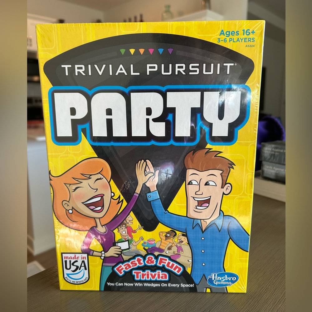 New and Sealed Trivial Pursuit Party Game